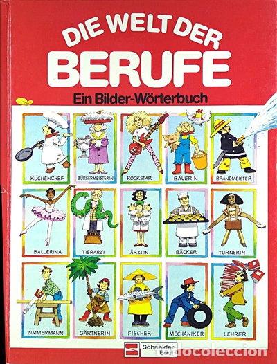books: Die Welt der Berufe: Ein Bilder-W&ouml;rterbuch- 9783505092862
