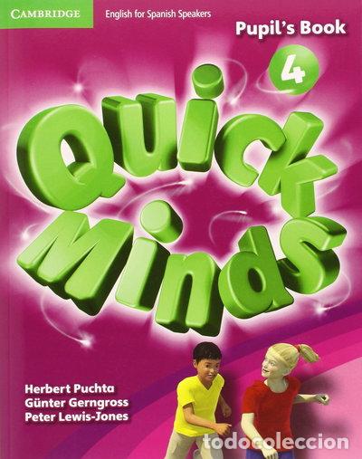 Libros: Quick Minds Level 4 Pupil's Book- 9788483235461