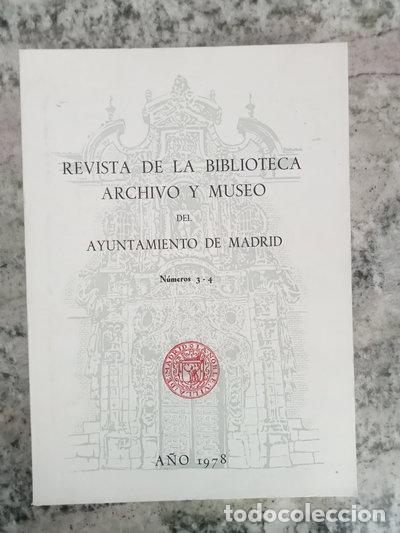 Livres: Revista de la Biblioteca, Archivo y Museo del Ayuntamiento de Madrid- 9788450027181