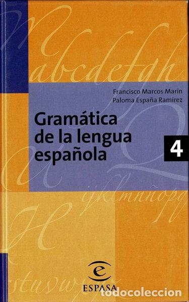 Libros: Gram&aacute;tica de la lengua espa&ntilde;ola- 9788423926497