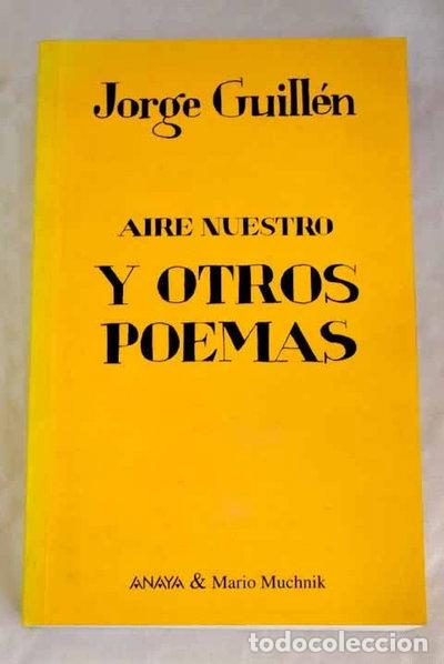 Libros: Aire nuestro y otros poemas- 9788479790264