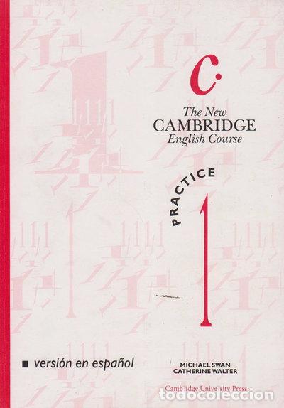 books: The New Cambridge English Course 1 Practice book Spanish edition- 9780521387637