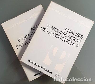 Libros: An&aacute;lisis y Modificaci&oacute;n de Conducta II- 9788436219272