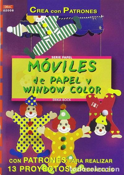 Libros: M&oacute;viles de Papel y Window Color- 9878495873291