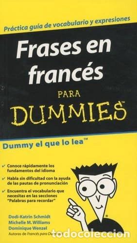 Libros: Frases en franc&eacute;s para dummies- 9788483581018