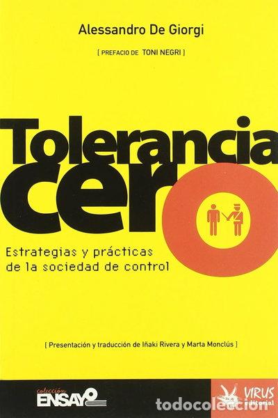 Libros: Tolerancia Cero- 9788496044500