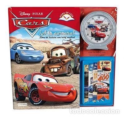Libros: Cars. &iexcl;A la carrera! Hora de leer. Libro de lectura con reloj musical- 9788444163642