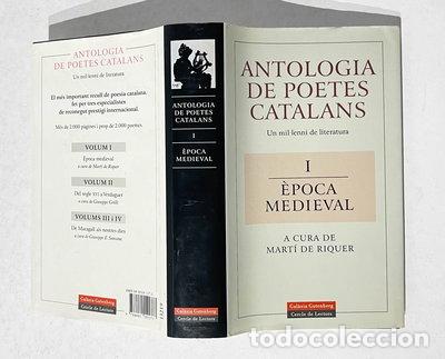 Libri di seconda mano: Antologia de poetes catalans I: &Egrave;poca medieval- 9788481091373