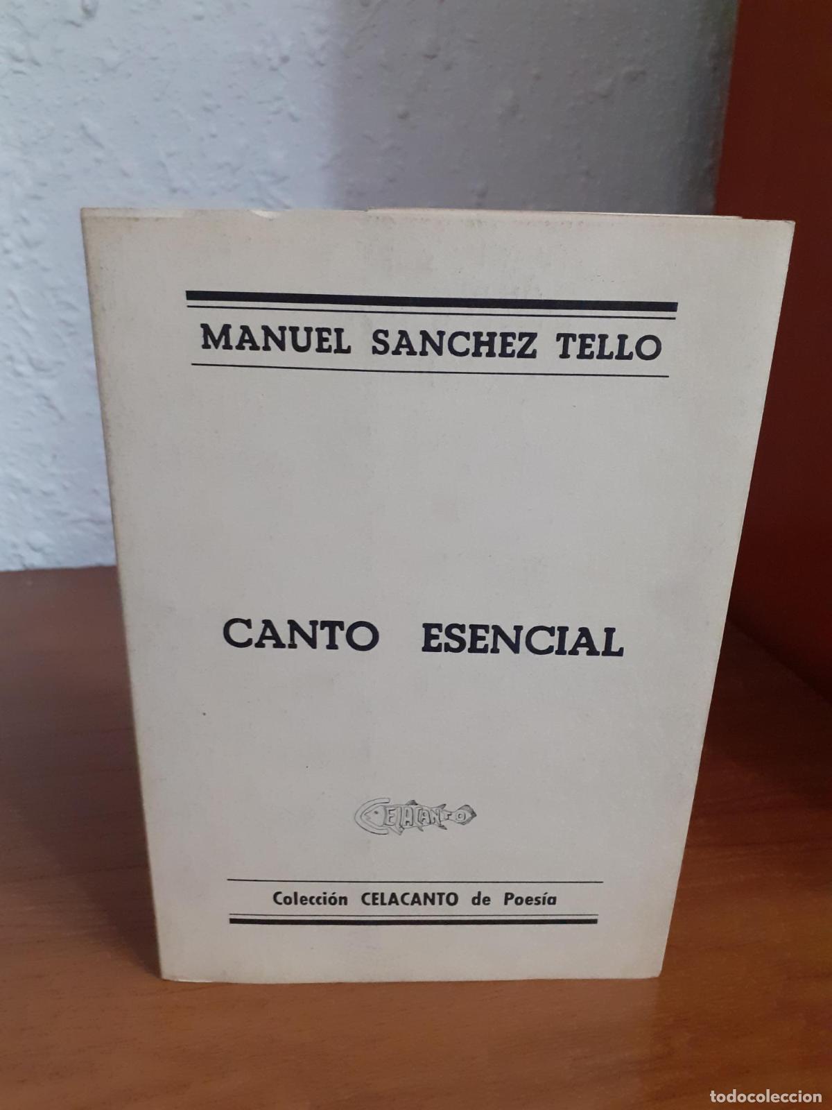 Livres: Canto esencial - S&Aacute;NCHEZ TELLO, MANUEL