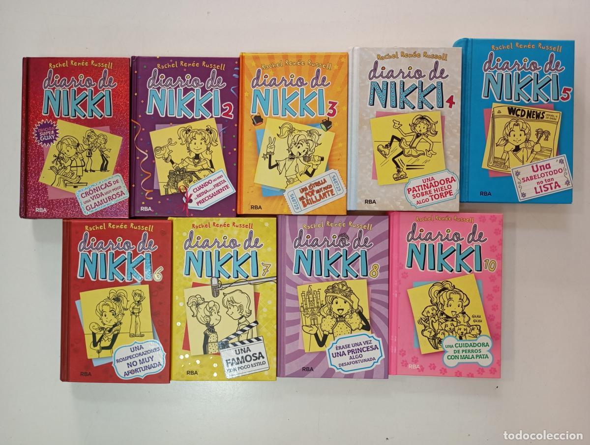 Libros: DIARIO DE NIKKI. RBA. COLECCI&Oacute;N DE 9 TOMOS. - RACHEL REN&Eacute;E RUSSELL. TDK183B