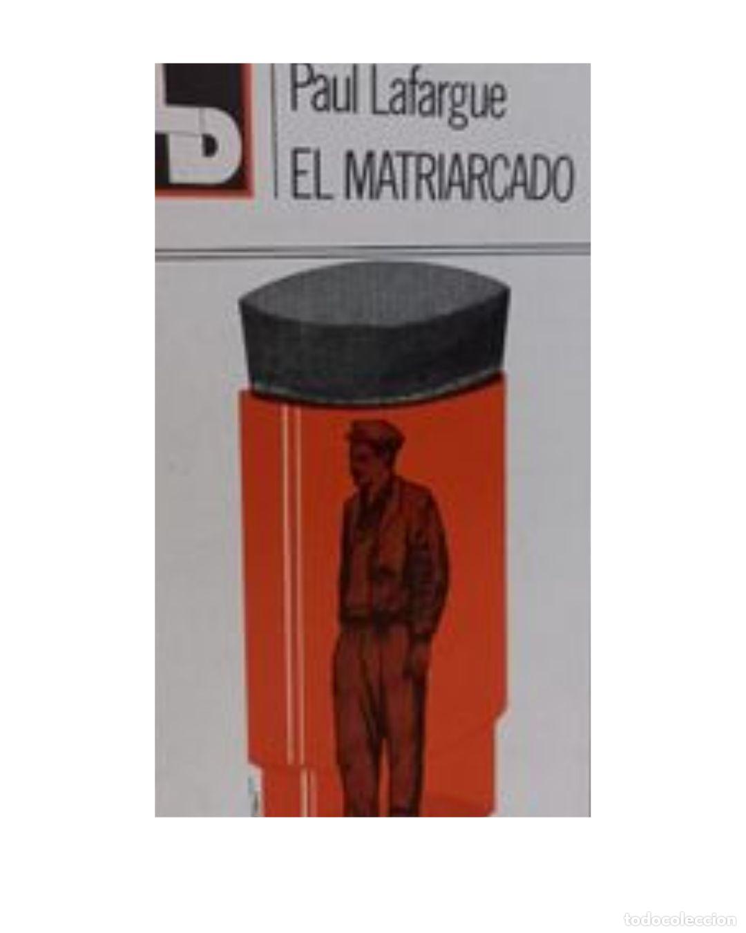 Libros: El matriarcado - Paul Lafargue