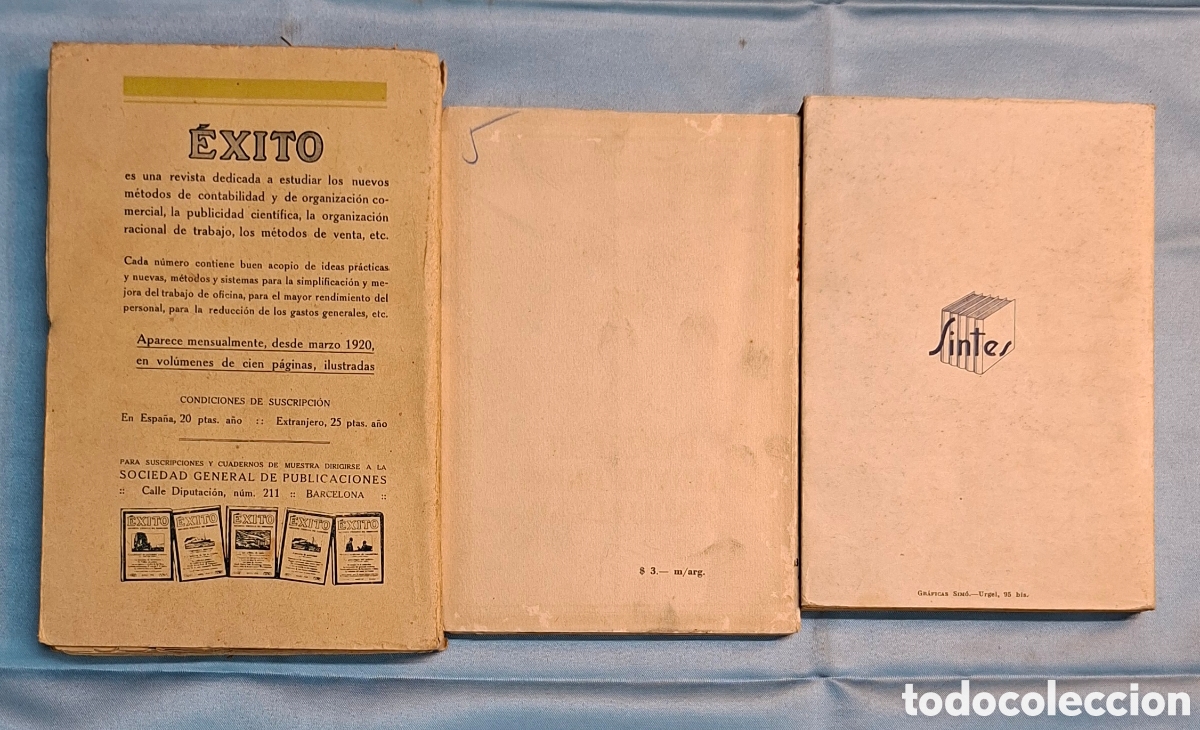 Libros: Colecci&oacute;n 3 libros antiguos - Foto 3