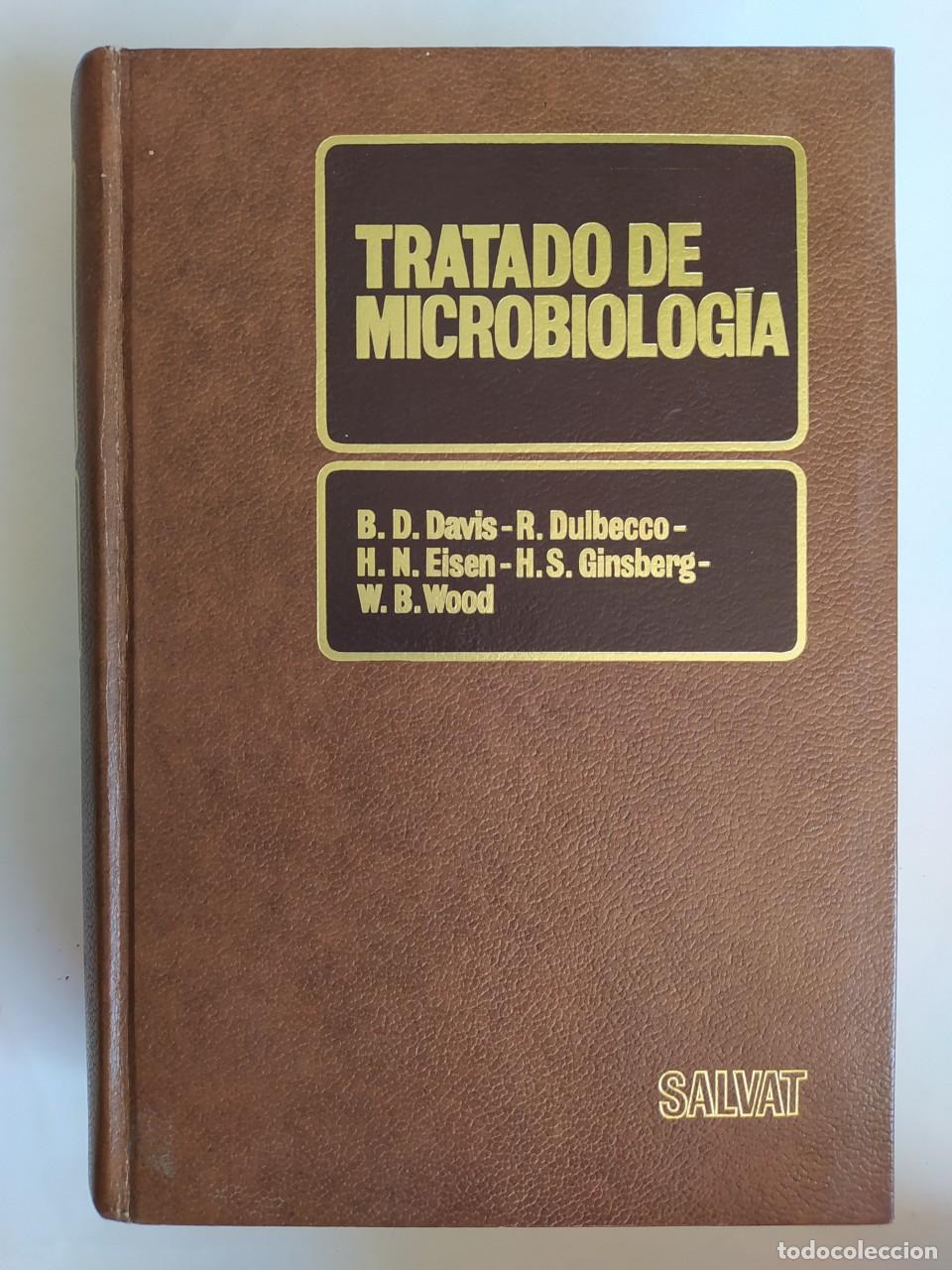 Libros: Tratado de microbiolog&iacute;a. - B.D. Davis. R. Dulbecco. H.N. Eisen. H.S. Ginsberg. TDK448B