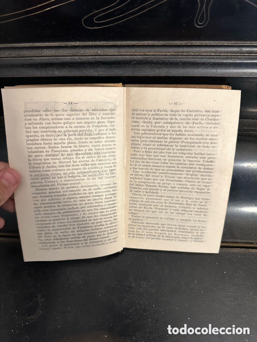 Libros: libro de Amaya o los vascos en el siglo VII - Foto 4