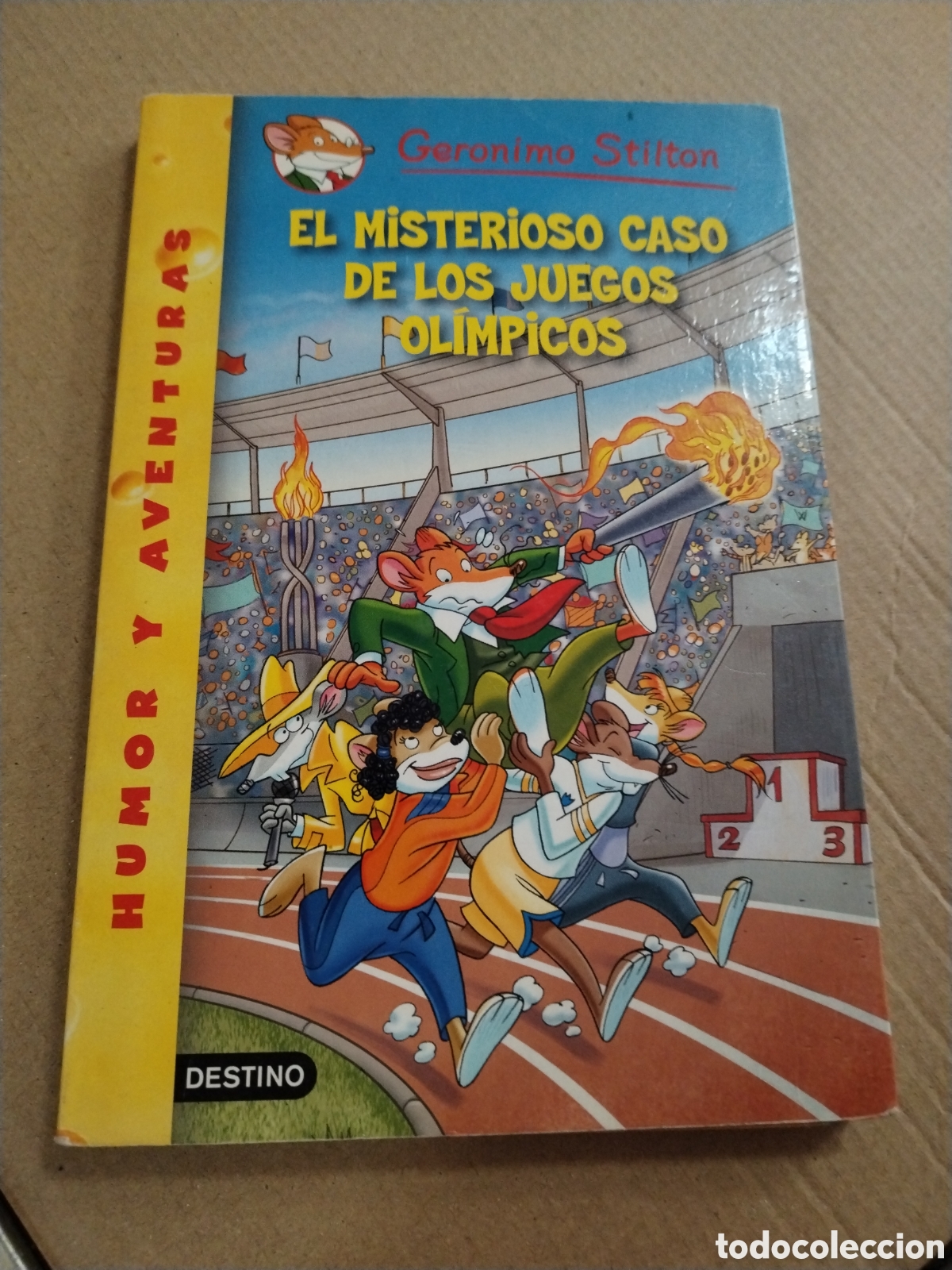 Libros: EL TEMPLO DEL RUBI DE FUEGO. Geronimo Stilton 48. CL.
