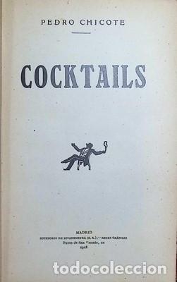 Libros: Cocktails-PEDRO CHICOTE - CHICOTE, PEDRO - Foto 2