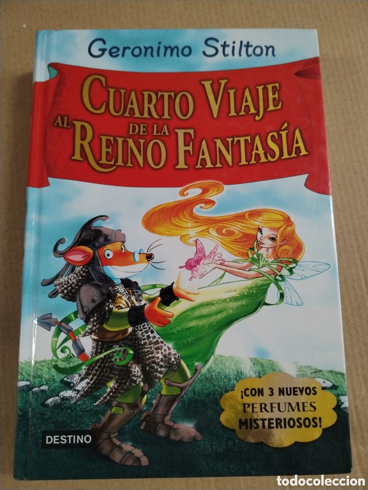 Libros: CUARTO VIAJE AL REINO DE LA FANTASIA Geronimo Stilton. CL