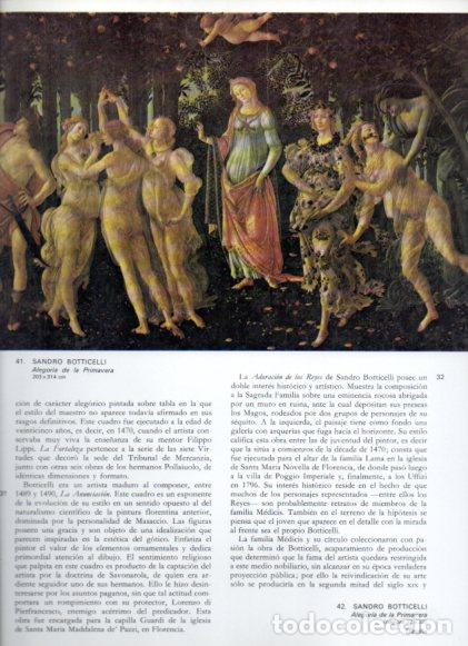 Livres: LAMINA V52670: Alegoria de la Primavera por Botticelli