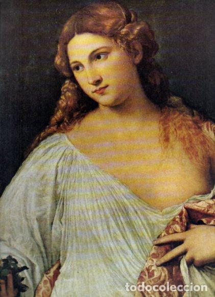 Livres: LAMINA V52676: Flora por Tiziano, detalle