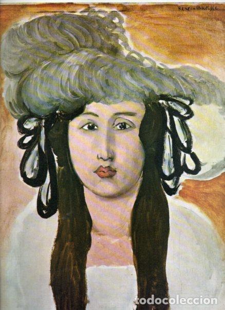 books: LAMINA V52765: Sombrero de plumas por Matisse