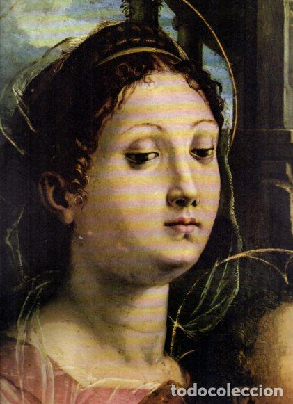 Libri di seconda mano: LAMINA V52688: Madonna con san Juanito por Giulio Romano, detalle
