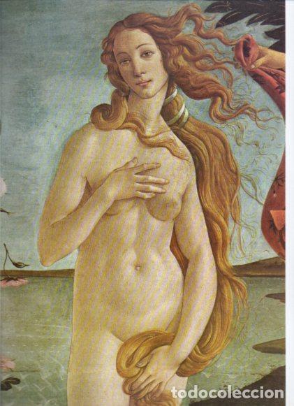 Libri di seconda mano: LAMINA V52669: El nacimiento de Venus por Botticelli, detalle