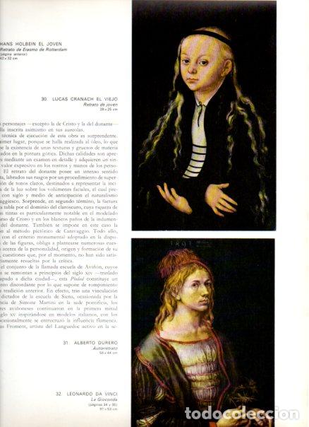 Libri di seconda mano: LAMINA V52832: Retrato de joven por Cranach El Viejo y autorretrato por Durero