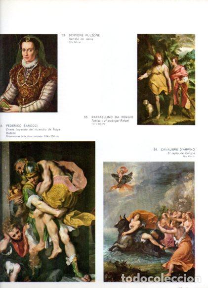books: LAMINA V52699: Obras por Pulzone, Barocci, Da Reggio y d'arpino