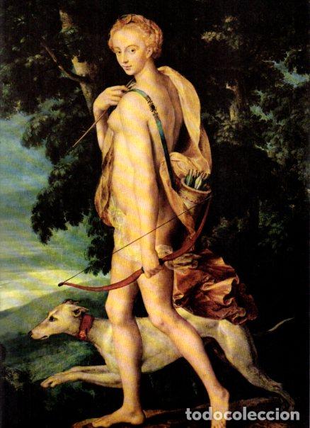 Libros: LAMINA V52836: Diana cazadora por Escuela de Fontainebleau