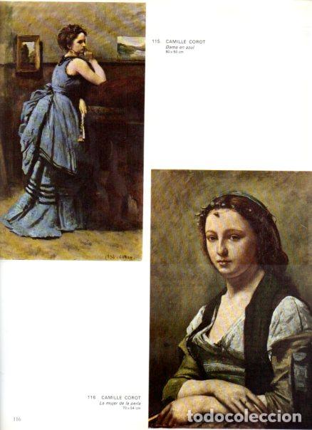 Libri di seconda mano: LAMINA V52867: Dama en azul y mujer de la perla por Camille Corot