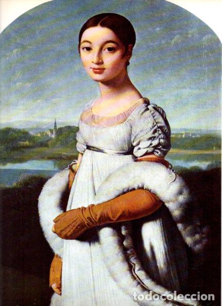 Libros: LAMINA V52860: Retrato de Caroline Riviere por Ingres