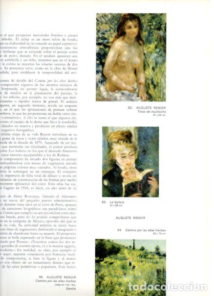 books: LAMINA V52886: Torso de muchacha, la lectora y camino por Renoir