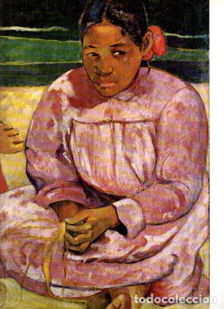 B&uuml;cher: LAMINA V52891: Mujeres de Tahiti por Gauguin, detalle