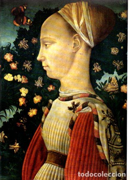 Libros: LAMINA V52828: Retrato de una princesa de la casa Este por Pisanello