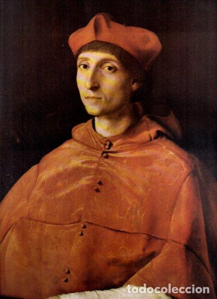 Libri di seconda mano: LAMINA V52937: Retrato de un cardenal por Rafael Sanzio