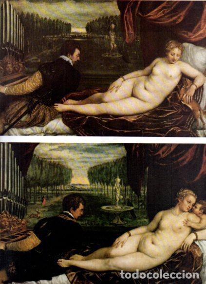 Libri di seconda mano: LAMINA V52942: Venus recreandose en la musica y con el Amor por Ticiano