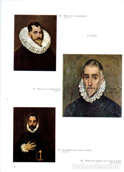 Libros: LAMINA V52947: Retrato de un desconocido y Caballero de la mano al pecho por El Greco