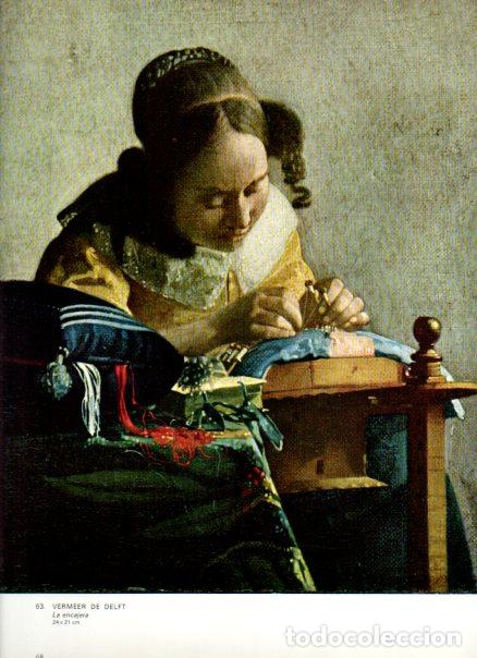 B&uuml;cher: LAMINA V52848: La encajera por Vermeer de Delft