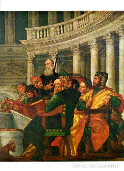 Livres: LAMINA V52946: Jesus disputando con los doctores por Verones, detalle