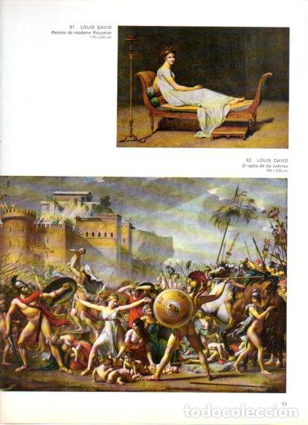books: LAMINA V52858: Madame Recamier y rapto de las sabinas por Louis David