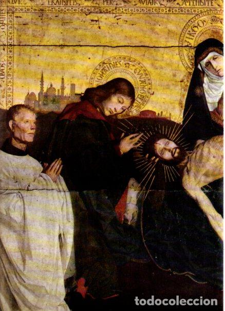 Libri di seconda mano: LAMINA V52824: Piedad de Villenueve-les-Avignon, escuela de Avi&ntilde;on detalle