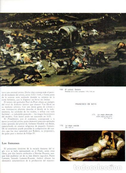 Libros: LAMINA V52970: La maja vestida y el coloso, detalle por Goya