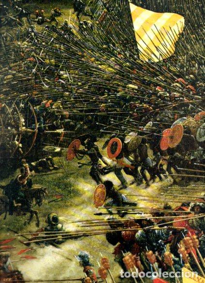 Libros: LAMINA V52987: La batalla de Alejandro por Albrecht Altdorfer, detalle