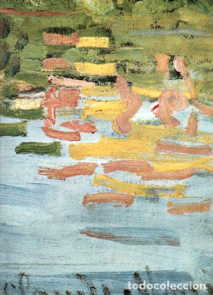 Livros em segunda m&atilde;o: LAMINA V52883: Regatas en Argenteuil por Monet, detalle