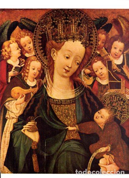 Libri di seconda mano: LAMINA V53030: Virgen del tintero por Maestro de Westfalia