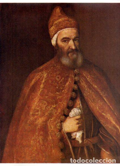 Libri di seconda mano: LAMINA V53036: Retrato del dux Marcantonio Trevisani por Ticiano