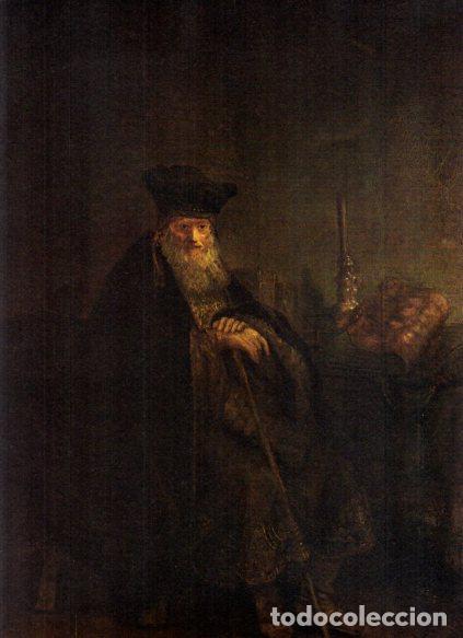 Libri di seconda mano: LAMINA V53047: El viejo rabino por Rembrandt