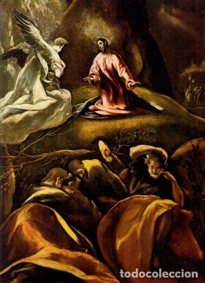 Libros: LAMINA V53041: La Oracion del Huerto por El Greco