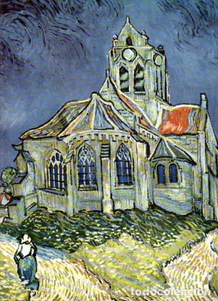 Libri di seconda mano: LAMINA V52894: La iglesia de Auvers por Vincent van Gogh
