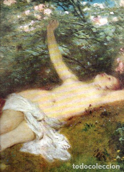 Libri di seconda mano: LAMINA V53060: La primavera por Arnold Bocklin. Detalle